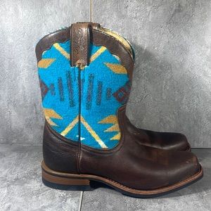 Boulet Paul Brodie Leather Brown Boots